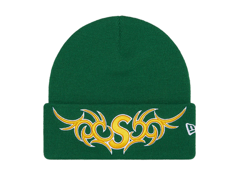 Supreme Tribal S Logo Beanie Green (Pre-Owned)