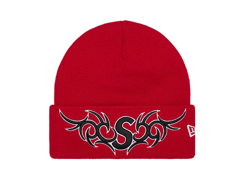 Supreme Tribal S Logo Beanie Red (Pre-Owned)