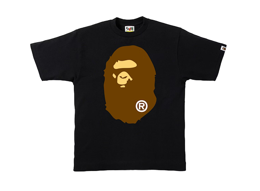 BAPE Big Ape Head Tee Black