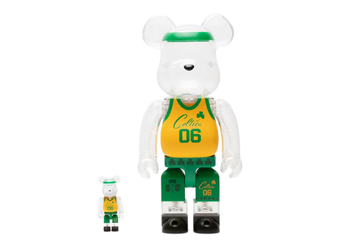 Bearbrick x Bodega x NBA Worldwide Respect Boston Celtics 100% & 400% Set