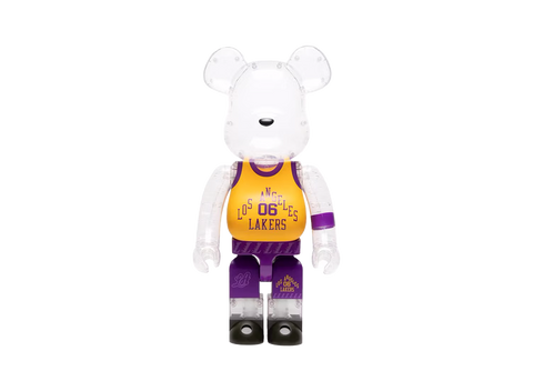 Bearbrick x Bodega x NBA Worldwide Respect Los Angeles Lakers 1000%