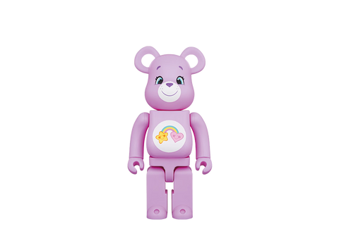 Bearbrick x Care Bears Best Friend Bear 400% Purple