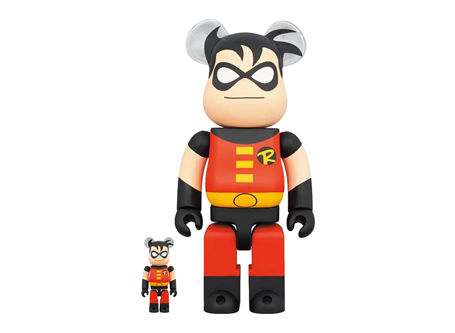 Bearbrick x DC Robin (The New Batman Adventures) 100% & 400% Set