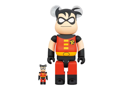 Bearbrick x DC Robin (The New Batman Adventures) 100% & 400% Set