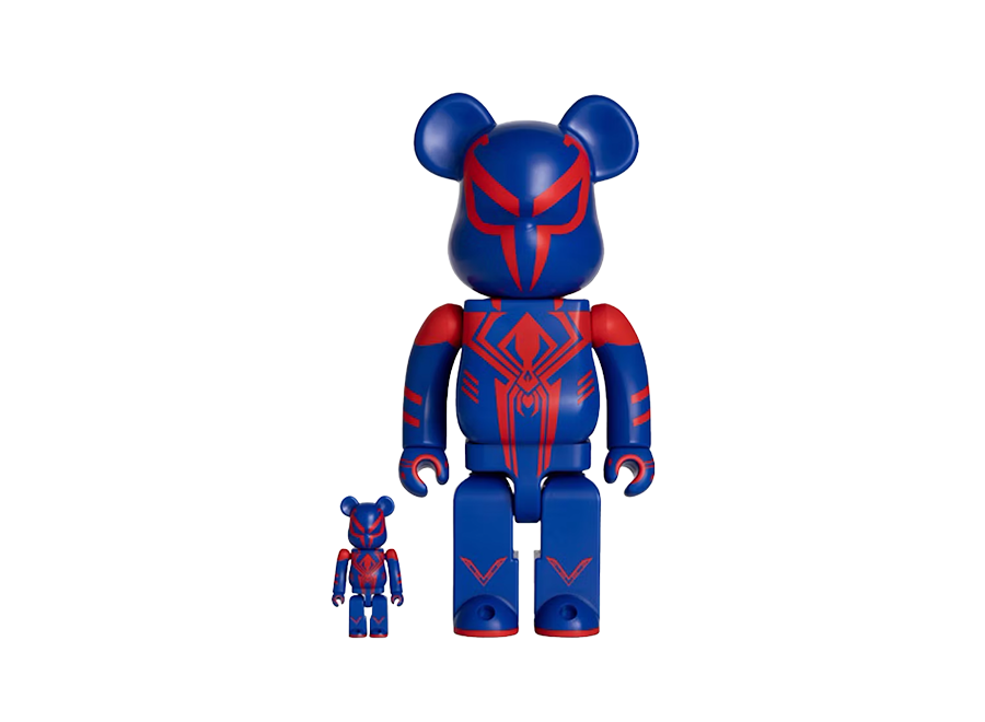 Bearbrick x Marvel Spider-Man 2099 100% & 400% Set