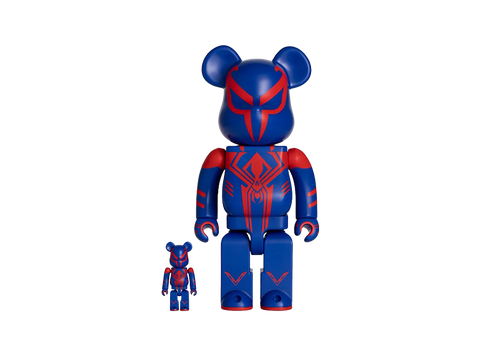 Bearbrick x Marvel Spider-Man 2099 100% & 400% Set