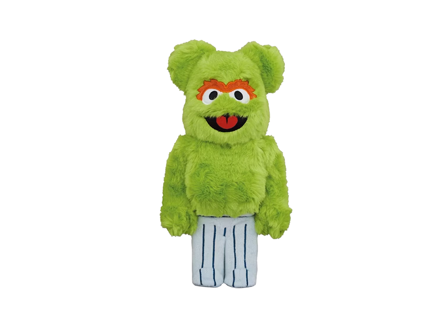 Bearbrick x Sesame Street Oscar the Grouch Costume Ver. 400%