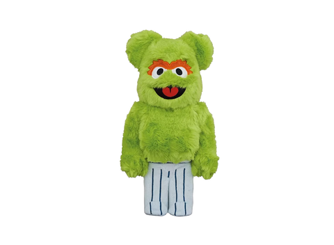 Bearbrick x Sesame Street Oscar the Grouch Costume Ver. 400%