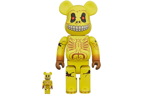 Bearbrick Skull Face 100% & 400% Set