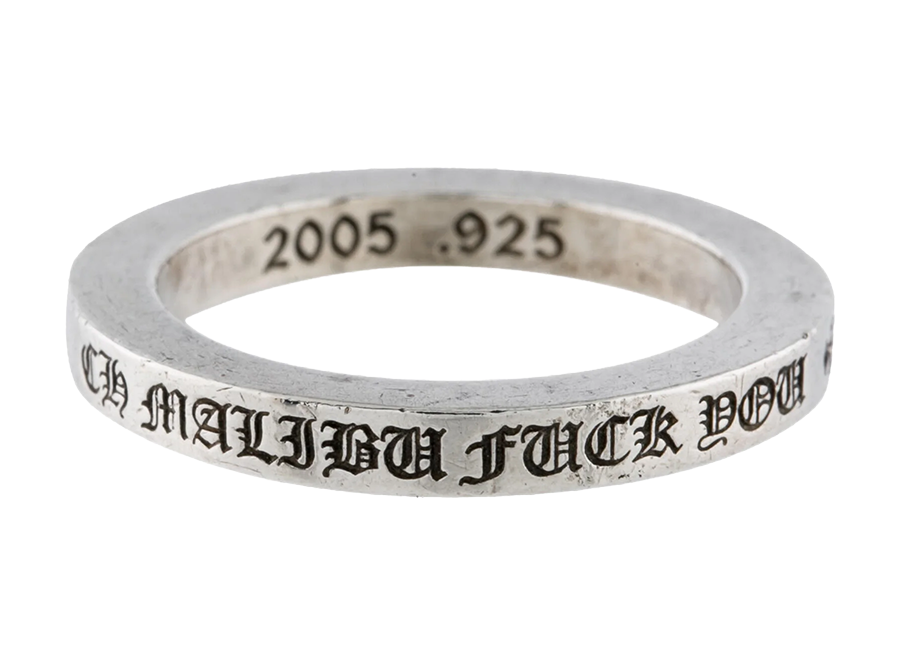 Chrome Hearts FU Malibu Spacer Ring