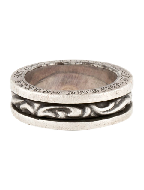 Chrome Hearts Scroll Spinner Ring (Pre-Owned)