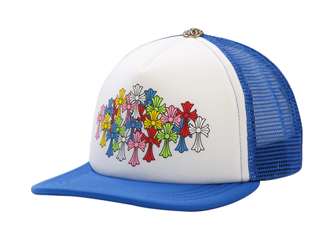 Chrome Hearts Multi Cross Trucker Hat Blue (Pre-Owned)