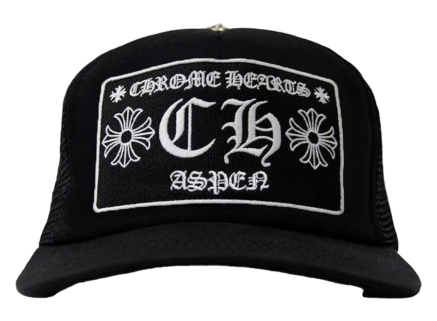 Chrome Hearts CH Aspen Exclusive Trucker Hat Black (Pre-Owned)
