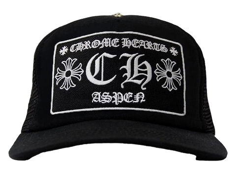 Chrome Hearts CH Aspen Exclusive Trucker Hat Black (Pre-Owned)