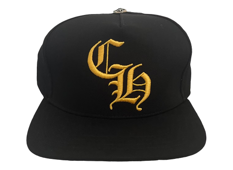 Chrome Hearts CH Baseball Cap Black/Yellow