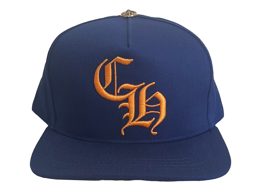 Chrome Hearts CH Baseball Cap Blue/Orange (Pre-Owned)