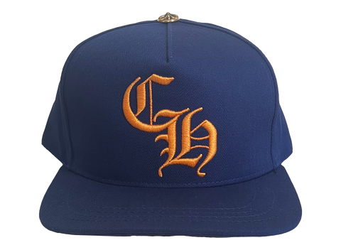 Chrome Hearts CH Baseball Cap Blue/Orange (Pre-Owned)