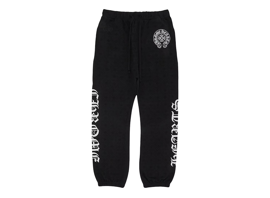 Chrome Hearts Chrome Hearts Plus Cross All Over Print Sweatpants Black (Pre-Owned)