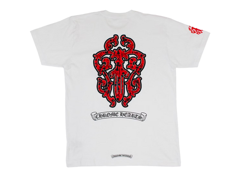 Chrome Hearts Stencil Dagger T-Shirt White (Pre-Owned)