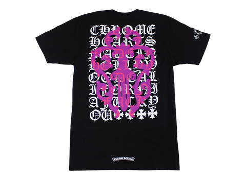 Chrome Hearts Eye Chart Dagger T-Shirt Black (Pre-Owned)