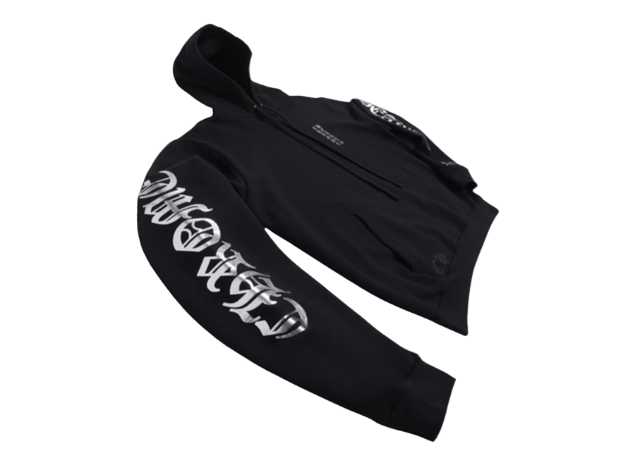 Chrome Hearts Foil Print Hoodie Black (Pre-Owned)