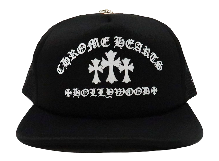 Chrome Hearts King Taco Trucker Hat Black/White (Pre-Owned)