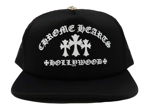 Chrome Hearts King Taco Trucker Hat Black/White (Pre-Owned)
