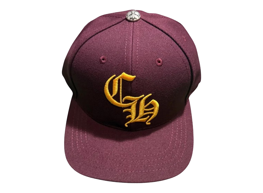 Chrome Hearts Essentials LA Exclusive Baseball Wool Cap Cardinal (Pre-Owned)