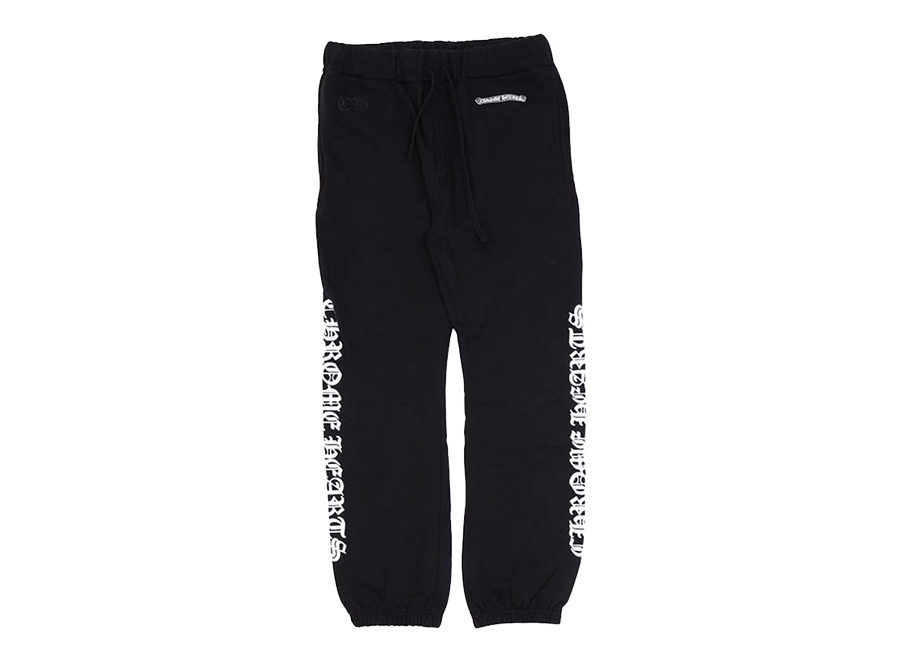 Chrome Hearts Logo Sweatpants Black