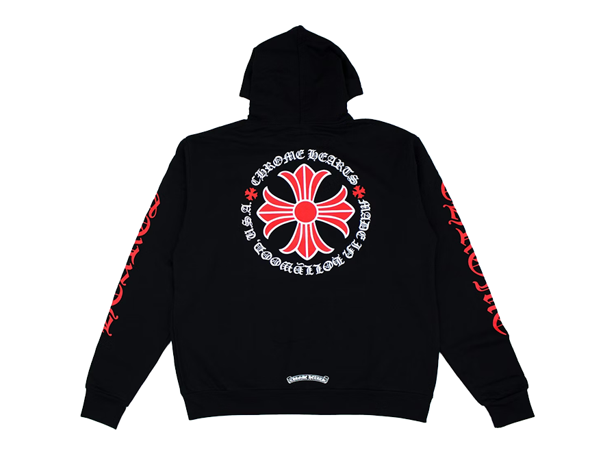 Chrome Hearts Made In Hollywood Zip Up Hoodie Black (Pre-Owned)