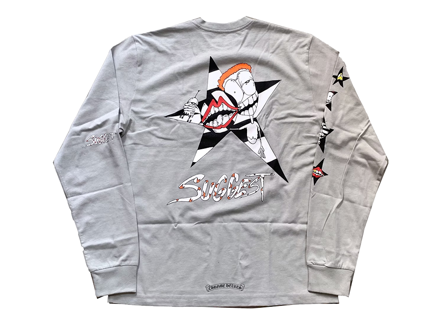 Chrome Hearts Matty Boy Suggest L/S T-shirt Grey (Pre-Owned)