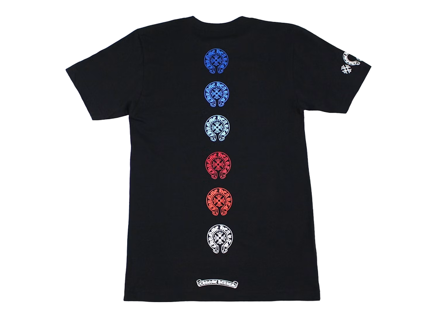 Chrome Hearts Multi Color Horse Shoe T-shirt Black (Pre-Owned)