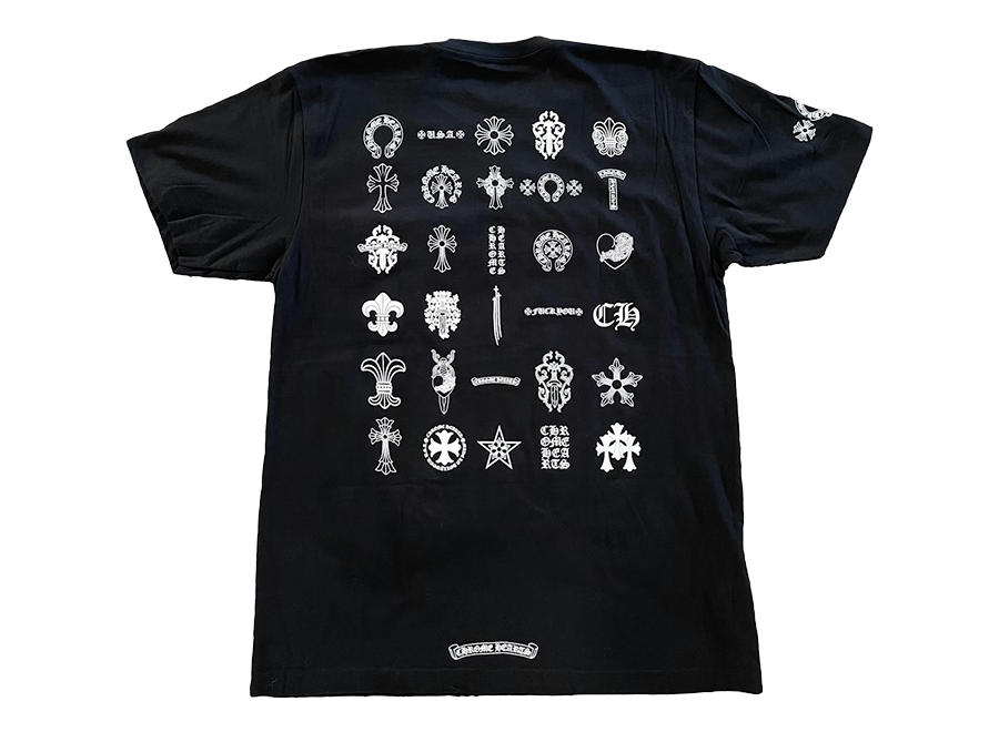 Chrome Hearts Multi Logo T-shirt Black (Pre-Owned)