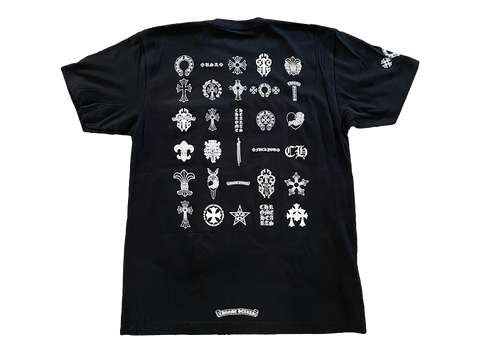 Chrome Hearts Multi Logo T-shirt Black (Pre-Owned)