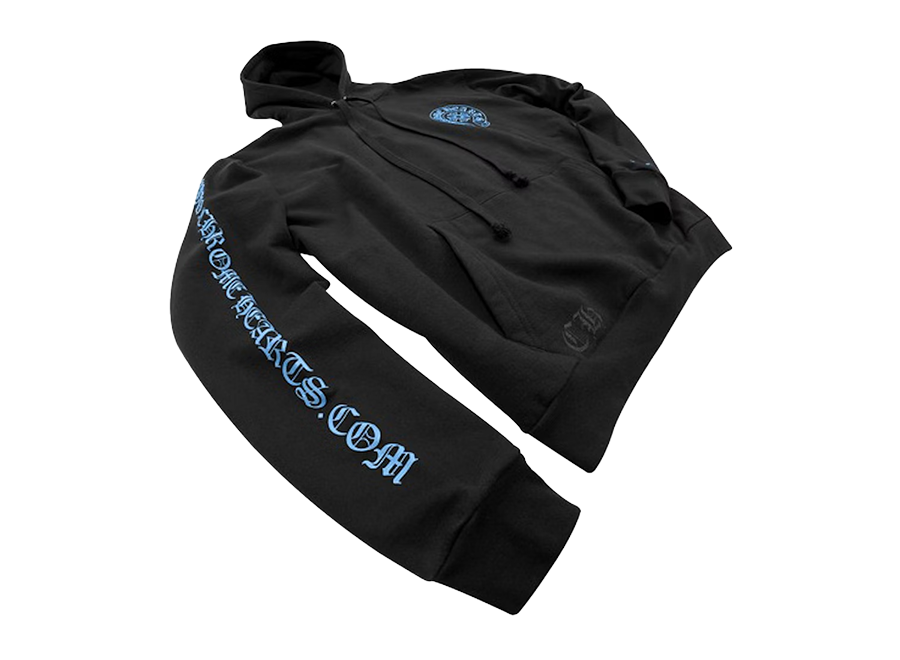 Chrome Hearts Online Exclusive Hoodie Black/Blue (Pre-Owned)