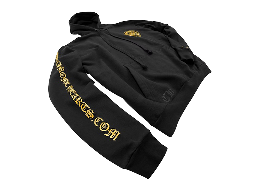 Chrome Hearts Online Exclusive Hoodie Black/Yellow (Pre-Owned)