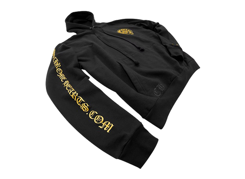 Chrome Hearts Online Exclusive Hoodie Black/Yellow (Pre-Owned)