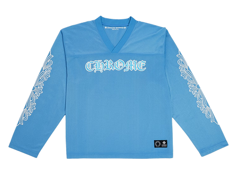 Chrome Hearts Sports Mesh Warm Up Jersey Blue (Pre-Owned)