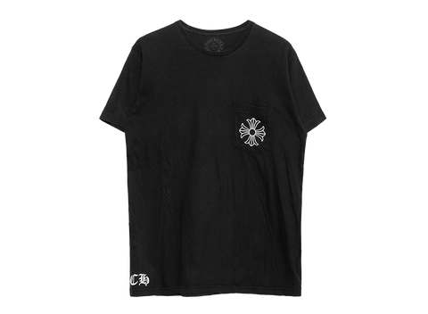 Chrome Hearts Tonal Plus Logo Pocket T-Shirt Black (Pre-Owned)