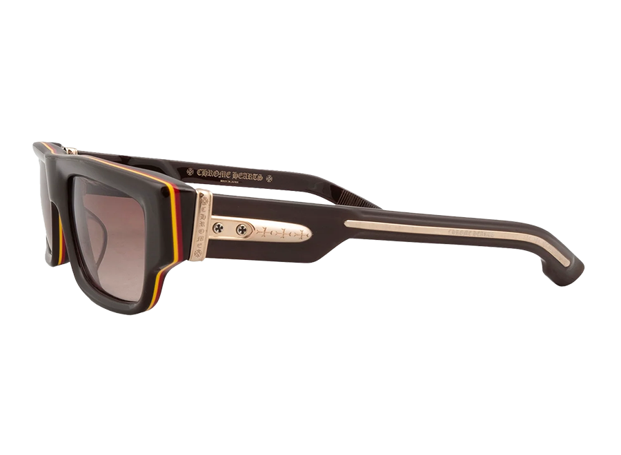 Chrome Hearts Girth Quake Glasses Deep Brown (Pre-Owned)