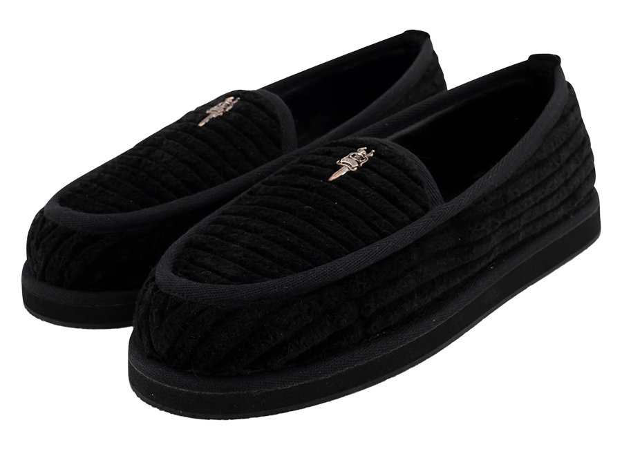 Chrome Hearts Dagger Slippers Black