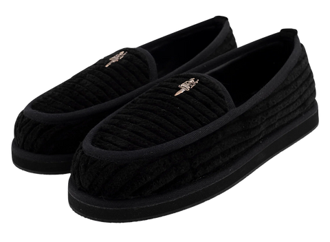 Chrome Hearts Dagger Slippers Black