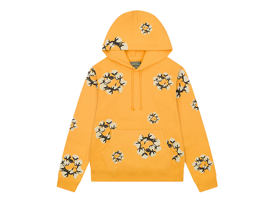 Denim Tears x CPFM Cactus Tears Wreath Hoodie Yellow