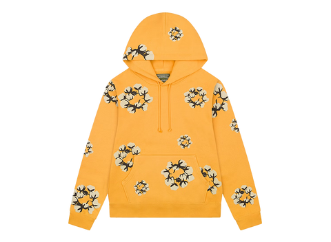 Denim Tears x CPFM Cactus Tears Wreath Hoodie Yellow