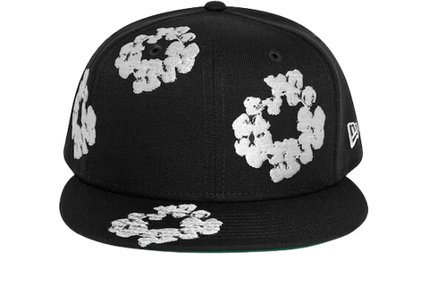 Denim Tears New Era Cotton Wreath 59/50 Cap Black