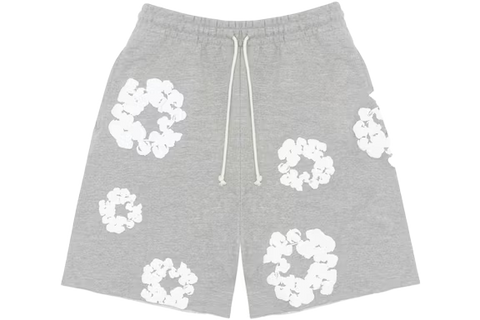 Denim Tears The Cotton Wreath Shorts Grey