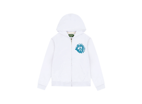 Denim Tears University Zip Up White (Pre-Owned)