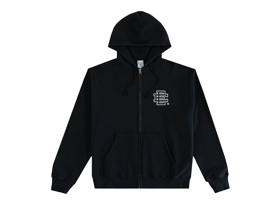 Eric Emanuel Basic Zip Up Hoodie Black