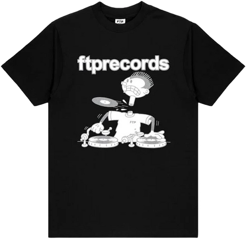 FTP Disc Jockey Tee Black