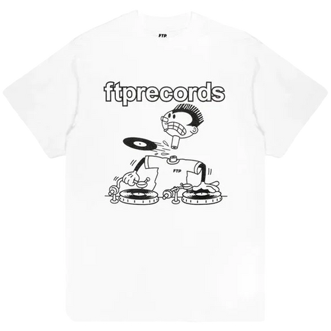 FTP Disc Jockey Tee White